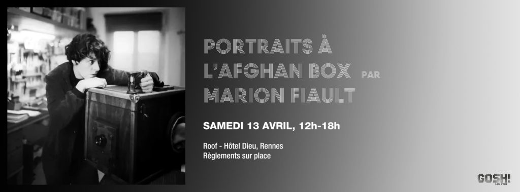 Animation Portraits à l'Afghan Box. Samedi 13 avril - Hotel-Dieu, Rennes